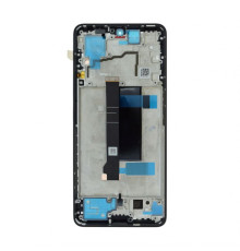Дисплей (LCD) для Xiaomi Poco X6 Pro 5G, Redmi Note 13 Pro 5G з тачскріном та рамкою black (TFT) High Quality TPS-2710000350071 2710000350071