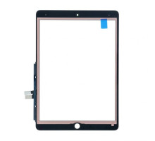 Тачскрін (сенсор) для Apple iPad 10.2 2021 (A2602, A2603, A2604, A2605) Full зі шлейфом, кнопкою меню та мікросхемою black High Quality TPS-2710000350910 2710000350910