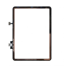 Тачскрін (сенсор) для Apple iPad Air 4 10.9 2020 Full зі шлейфом, кнопкою меню та мікросхемою black High Quality TPS-2710000350927 2710000350927