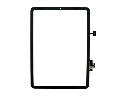 Тачскрін (сенсор) для Apple iPad Air 4 10.9 2020 Full зі шлейфом, кнопкою меню та мікросхемою black Original Quality TPS-2710000350934 2710000350934