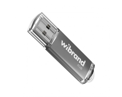 Флеш-пам'ять USB Wibrand Сougar 8GB USB 2.0 silver TPS-2710000351443 2710000351443