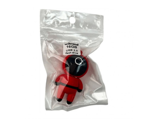 Флеш-пам'ять USB Wibrand Squid Game 16GB USB 2.0 red TPS-2710000351467 2710000351467