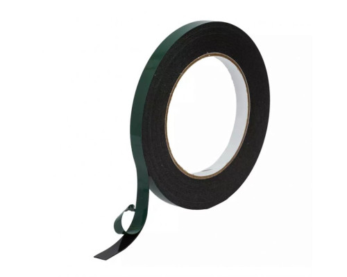 Двосторонній скотч (0.5мм, 10мм, на поліуретановій основі, чорний TPS-2710000351603 2710000351603