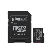 Карта пам'яті Kingston Canvas Select Plus MicroSDXC 128GB Class 10 UHS-I R150MB/s + SD-адаптер (SDCS3/128GB) TPS-2710000351634 2710000351634