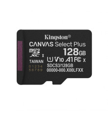 Карта пам'яті Kingston Canvas Select Plus MicroSDXC 128GB Class 10 UHS-I R150MB/s (SDCS3/128GBSP) TPS-2710000351641 2710000351641
