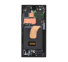 Дисплей (LCD) для Samsung Galaxy S23 Ultra/S918 (2023) з тачскріном та рамкою phantom black (Oled) Original Quality TPS-2710000351924 2710000351924