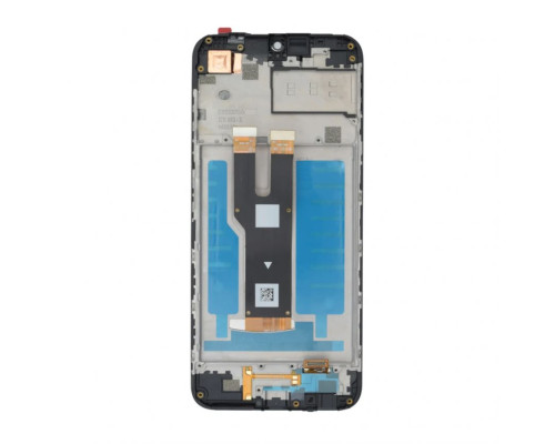 Дисплей (LCD) для ZTE Blade V50 Design 4G з тачскріном та рамкою black (IPS) High Quality TPS-2710000351931 2710000351931