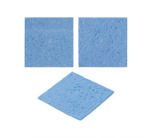 Губка для очищення жал паяльника Mechanic (целюлозна, 3 мм, 60 мм, 60 мм, блакитна) TPS-2710000352266 2710000352266