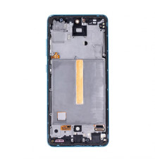 Дисплей (LCD) для Samsung Galaxy A52 4G/A525 (2021), A52 5G/A526 (2021) з тачскріном та рамкою awesome blue (Oled) Original Quality TPS-2710000352594 2710000352594