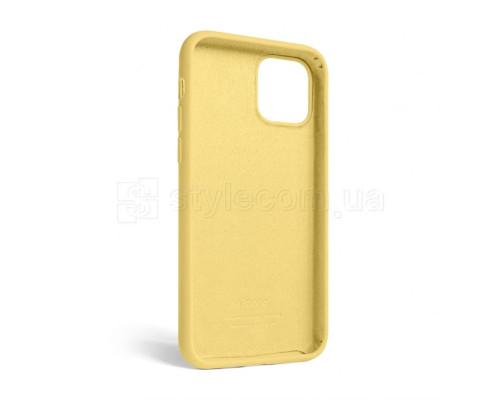 Чохол Full Silicone Case для Apple iPhone 12, 12 Pro yellow (04)