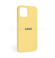 Чохол Full Silicone Case для Apple iPhone 12, 12 Pro yellow (04)