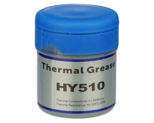 Термопаста HY510 (силіконова, 1,9Вт/мк, 20г) TPS-2710000352754 2710000352754