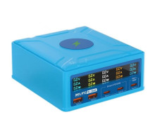 Зарядний пристрій RELIFE RL-304R (5 портів, 260 Вт, Quick Charge, Power Delivery, з безпровідною зарядкою) TPS-2710000352853 2710000352853