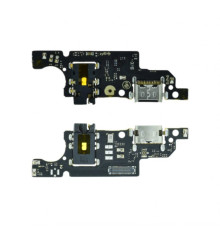 Шлейф (нижня плата) для ZTE Blade V50 Vita з роз'ємом живлення, гарнітури та мікрофоном High Quality TPS-2710000353003 2710000353003