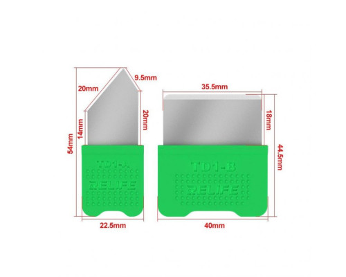 Лопатка RELIFE TD1-A (для розбирання мобільних пристроїв та BGA реболінгу, металева) TPS-2710000353195 2710000353195