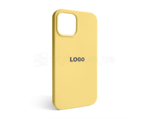 Чохол Full Silicone Case для Apple iPhone 12 Pro Max yellow (04) TPS-2710000220091