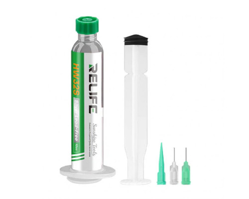 Флюс-паста RELIFE HW32S (для безсвинцевого паяння, 10 мл) TPS-2710000353430 2710000353430