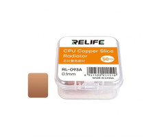 Термопрокладка RELIFE RL-093A (мідна, 0,1мм, 14мм, 12,45мм, 50 шт) TPS-2710000353584 2710000353584