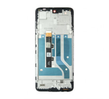 Дисплей (LCD) для Motorola Edge 20 Lite XT2139 з тачскріном та рамкою graphite (Oled) Original Quality TPS-2710000353676 2710000353676