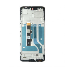 Дисплей (LCD) для Motorola Edge 20 Lite XT2139 з тачскріном та рамкою graphite (Oled) Original Quality TPS-2710000353676 2710000353676