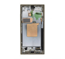 Дисплей (LCD) для Samsung Galaxy S24 Ultra/S928 (2024) з тачскріном та рамкою titanium yellow Service Original (PN:GH82-33396A) TPS-2710000353928 2710000353928
