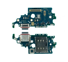 Шлейф (нижня плата) для Samsung Galaxy S21/G991 (2021) з роз'ємом зарядки, Sim-карти і мікрофоном Original Quality TPS-2710000354130 2710000354130