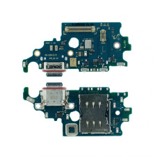 Шлейф (нижня плата) для Samsung Galaxy S21/G991 (2021) з роз'ємом зарядки, Sim-карти і мікрофоном Original Quality TPS-2710000354130 2710000354130