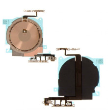 Шлейф для Apple iPhone 13 з безпровідною зарядкою, вібромотором, кнопкою включення і регулювання звуку Original Quality TPS-2710000354178 2710000354178