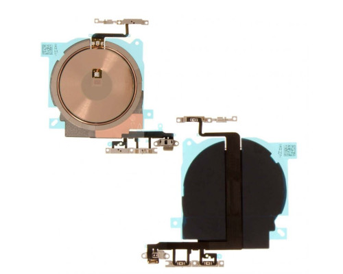 Шлейф для Apple iPhone 13 з безпровідною зарядкою, вібромотором, кнопкою включення і регулювання звуку Original Quality TPS-2710000354178 2710000354178