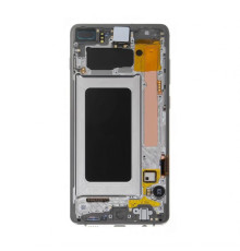Дисплей (LCD) для Samsung Galaxy S10 Plus/G975 (2019) з тачскріном і рамкою prism white (TFT) High Quality TPS-2710000354529 2710000354529