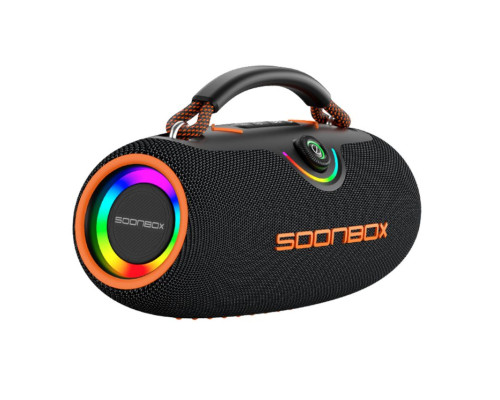 Портативна колонка Soonbox S9702 80W (2*40W) black orange TPS-2710000354536 2710000354536