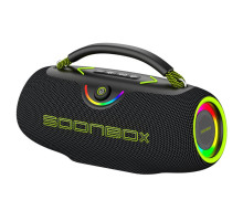 Портативна колонка Soonbox S9702 80W (2*40W) black green TPS-2710000354543 2710000354543