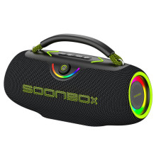 Портативна колонка Soonbox S9702 80W (2*40W) black green TPS-2710000354543 2710000354543