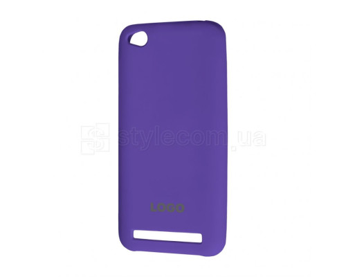 Чохол Original Silicone для Xiaomi Redmi 5A dark lilac (30) TPS-2710000151166 2710000151166