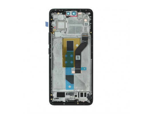 Дисплей (LCD) для Xiaomi 13 Lite з тачскріном та рамкою black (Amoled) Original Quality (переклеєне скло) TPS-2710000356981 2710000356981