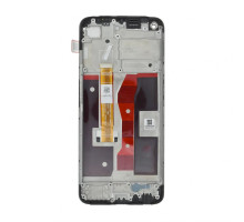 Дисплей (LCD) для Oppo A55 4G ver.BV065WBM-L03-MB04 з тачскріном та рамкою black Original Quality TPS-2710000357315 2710000357315