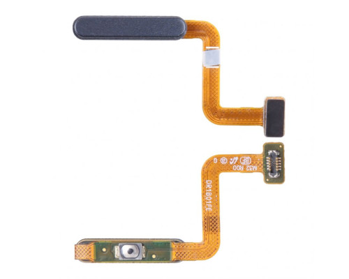 Шлейф для Samsung Galaxy M32/M325 (2021) зі сканером відбитка пальця black High Quality TPS-2710000358022 2710000358022