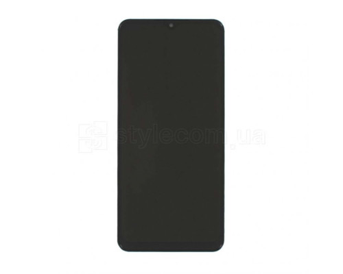 Дисплей (LCD) для Samsung Galaxy M12/M127 (2021) з тачскріном та рамкою black Service Original (PN:GH82-25042A) TPS-2710000220220