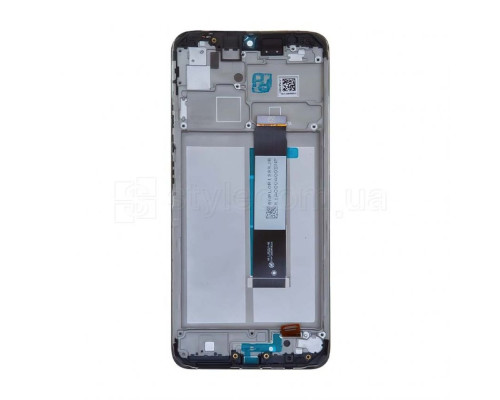 Дисплей (LCD) для Xiaomi Poco M3, Redmi 9T з тачскріном та рамкою black Original Quality TPS-2710000219804