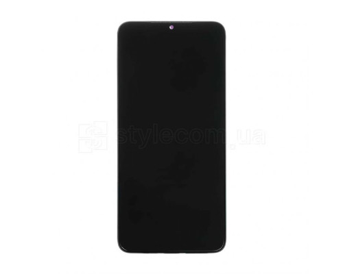 Дисплей (LCD) для Xiaomi Poco M3, Redmi 9T з тачскріном та рамкою black Original Quality TPS-2710000219804