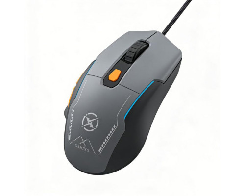 Мишка дротова XO M14 ігрова grey TPS-2710000358800 2710000358800