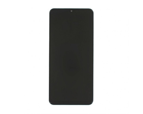 Дисплей (LCD) для Samsung Galaxy A12/A125, M12/M127 rev.0.2 з тачскріном та рамкою black Service Original (PN:GH82-24490A) TPS-2710000359159 2710000359159