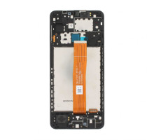 Дисплей (LCD) для Samsung Galaxy A12/A125, M12/M127 rev.0.2 з тачскріном та рамкою black Service Original (PN:GH82-24490A) TPS-2710000359159 2710000359159