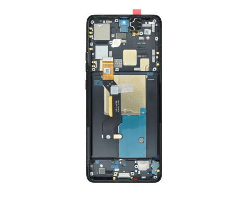 Дисплей (LCD) для Motorola Edge 50 Pro XT2403/XT2407 з тачскріном та рамкою black Service Original TPS-2710000359401 2710000359401