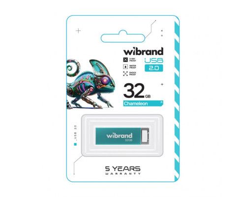 Флеш-пам'ять USB Wibrand Chameleon 32GB USB 2.0 light blue TPS-2710000360513 2710000360513