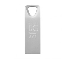 Флеш-пам'ять USB T&G Metal 8GB USB 2.0 (117) silver TPS-2710000361077 2710000361077