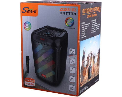 Портативна колонка ZQS8162 30W black TPS-2710000361190 2710000361190