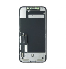 Дисплей (LCD) для Apple iPhone 11 black з тачскріном black (in-cell FHD Aumook, з мікросхемою) High Quality TPS-2710000364085 2710000364085