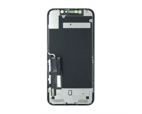 Дисплей (LCD) для Apple iPhone 11 black з тачскріном black (in-cell FHD Aumook, з мікросхемою) High Quality TPS-2710000364085 2710000364085