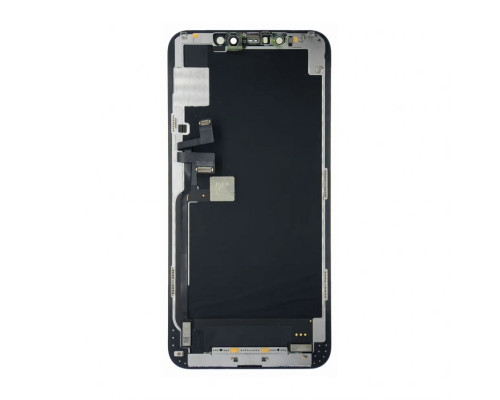 Дисплей (LCD) для Apple iPhone 11 Pro Max black з тачскріном black (in-cell FHD Aumook, з мікросхемою) High Quality TPS-2710000364092 2710000364092